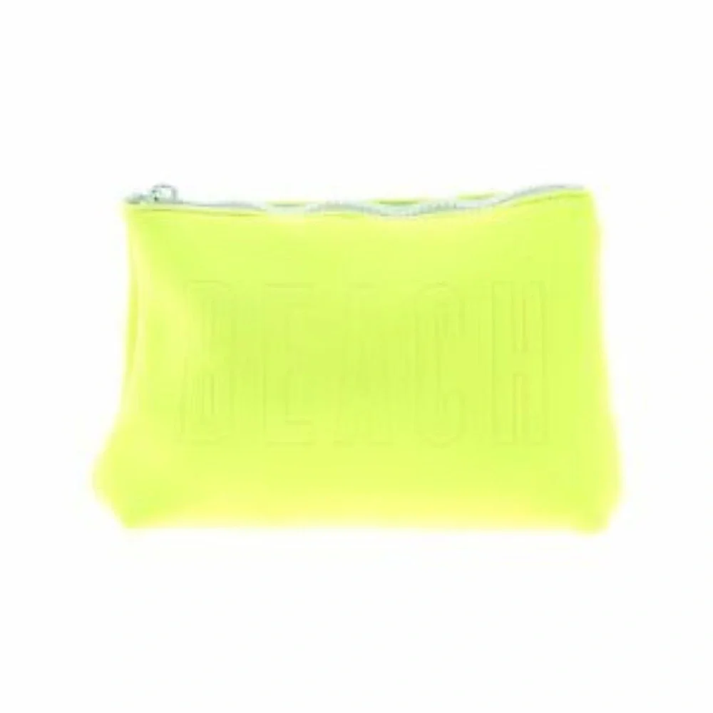 Victoria’s Secret Beach Bag - neon yellow - NWOT - Picture 10 of 10